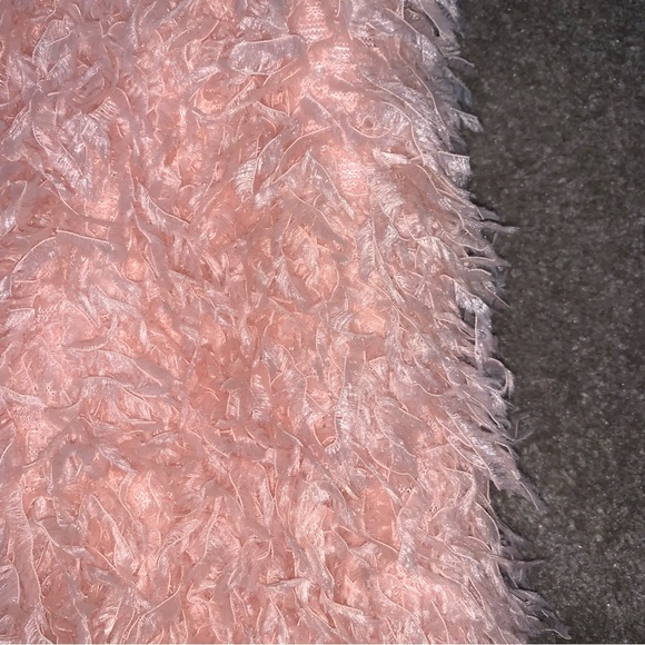 The cutest! Pink “feather” fully lined mini skirt forever 21 SzSmall - Picture 6 of 6
